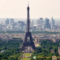 View of the Eiffel Tower from Montparnasse Tower